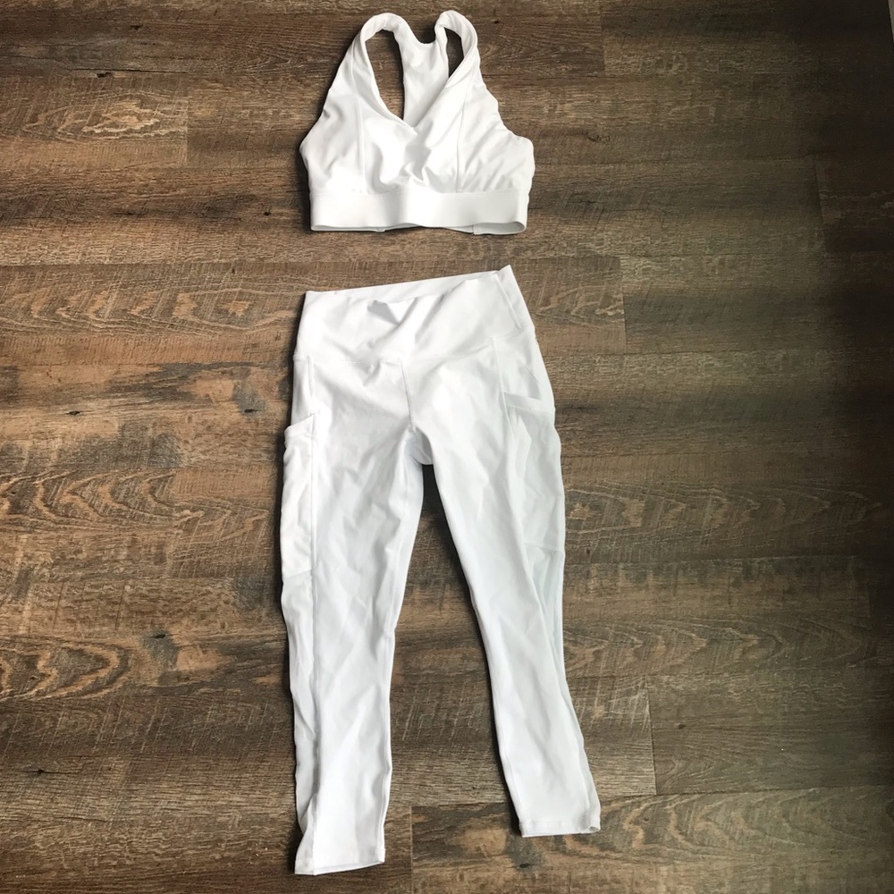 White Fabletics Set